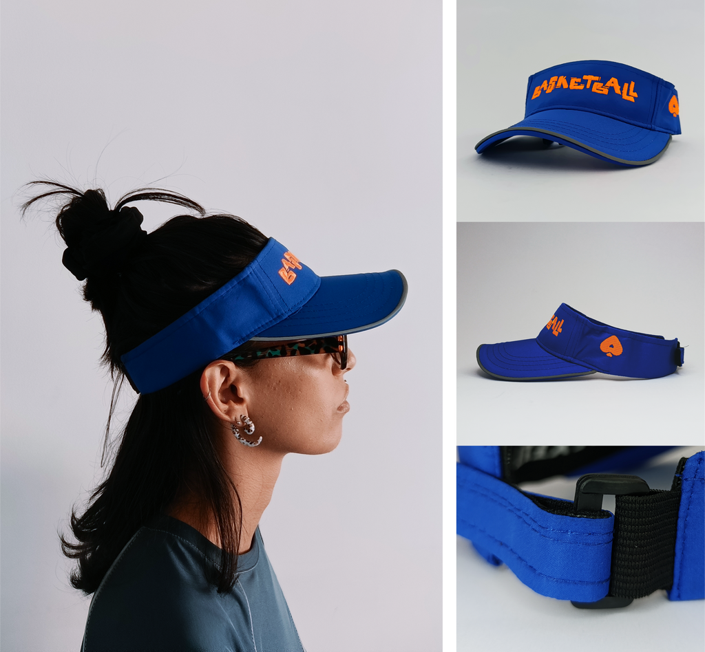 Visera Basketa Azul